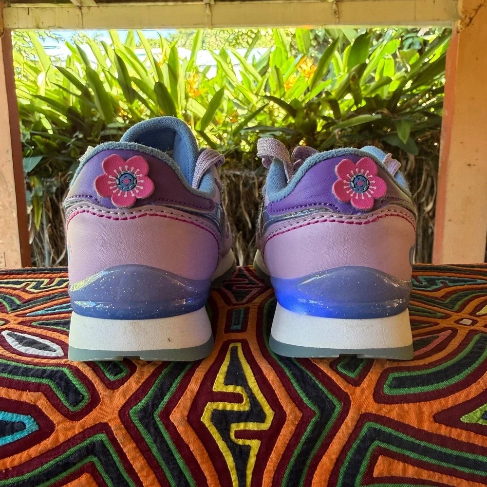 Reebok Classic Leather Step N Flash My Little Pony Light-Up Sneakers Size 12 - Picture 5 of 10